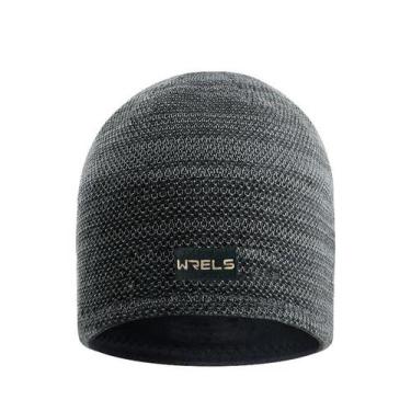 Imagem de Gorro De Malha Dupla Face Quente E À Prova De Vento, Gorro De Inverno 