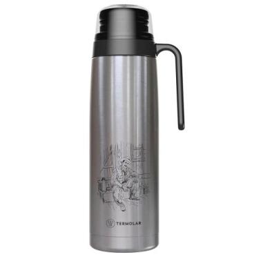 Imagem de Garrafa Térmica Termolar R-evolution 1 Litros, Inox