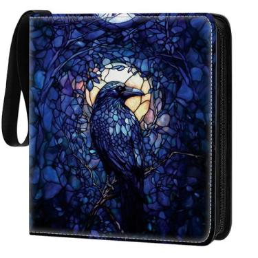 Imagem de Porta-Cartas RCZCORN 900 Bolsos Azul Corvo