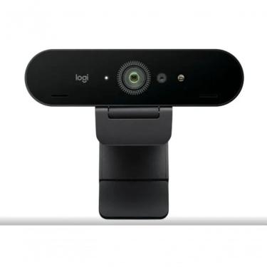 Imagem de Webcam Logitech Brio 4K Pro Resolução Ultra HD 4K Microfones Duplos com Cancelamento de Ruído Preto 960-001723