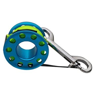 Imagem de shamjina Carretéis Clipes de aço Inoxidável para/snorkeling, azul