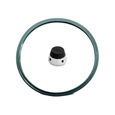 Imagem de Kit Eterna Nigro Borracha E Peso Para Panela De Pressão