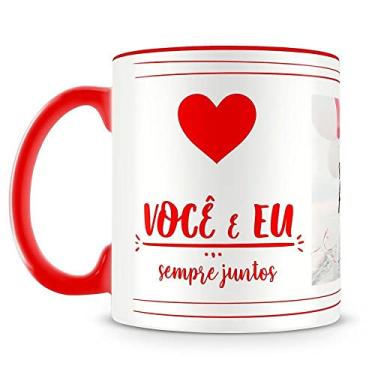 Imagem de Caneca Personalizada Você e Eu (2 Fotos)