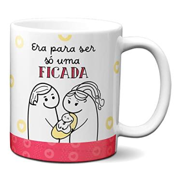 Imagem de Caneca Flork Meme Namorados Era Pra Ser Só Uma Ficada (Branca)