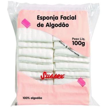 Imagem de Esponja Facial de Algodão Sussex 100g