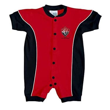Imagem de Macacão Bebê Vitória Manga Curta Torcida Baby