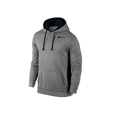 Imagem de Nike Therma-FIT Knockout Hoodie 2, Grey Heather/Obsidian, XL