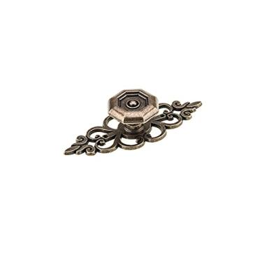 Imagem de Richelieu Hardware BP46700AE Provence Collection 4 polegadas (102 mm) x 1 1/2 polegada (38 mm) Armário de transição inglês antigo e puxador de gaveta para cozinha, banheiro e móveis