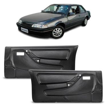 Imagem de Forro De Porta Dianteira Monza 91-97 2 Portas Moldado Preto