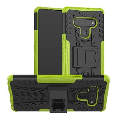 Imagem de Tire Texture Shockproof TPU + PC Protective Case with Holder