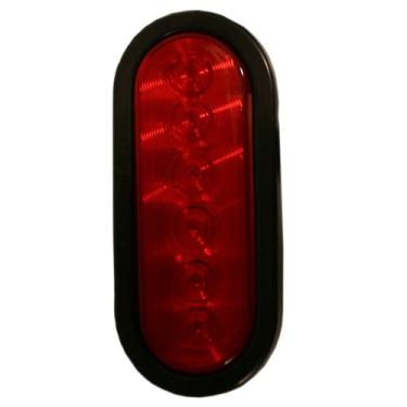 Imagem de Blazer International C569RK Luz de LED oval de 15,24 cm (6"), vermelha