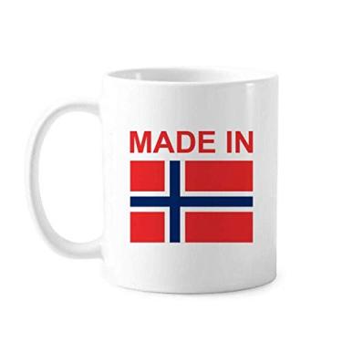 Imagem de Feito na Noruega Country Love Caneca Cerâmica Café Porcelana Utensílios de Mesa