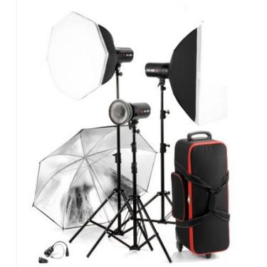 Imagem de GOWE Flash de luz fotográfica de 1200 W * 3 softbox de disparos de flash TR-A8 60 * 90 suportes JB-220 * 3 caixas de pacotes padrão