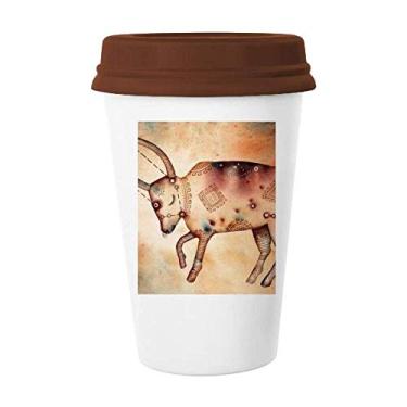 Imagem de Caneca de cerâmica de vidro de vidro para beber café do zodíaco Constelação de maio de abril