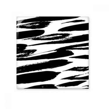 Imagem de Azulejo de cerâmica com textura de pintura chinesa em pincel, decalque brilhante de tijolos esmaltados