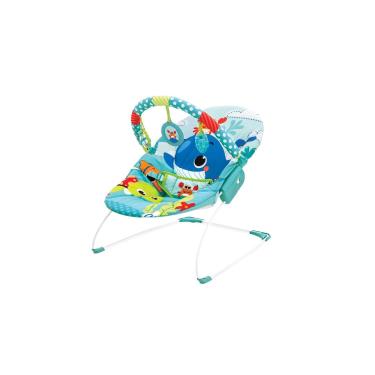 Imagem de Cadeira de Descanso Infantil Vibratória Musical Zoo Mar Azul