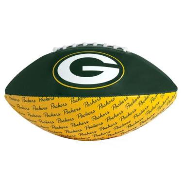 Imagem de Bola De Futebol Americano Wilson Nfl Team Green Bay Packers Mini