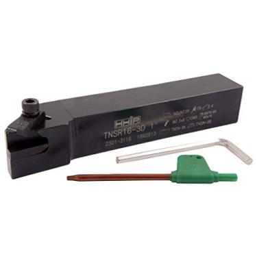 Imagem de HHIP 2301-3116 TNSR16-3D Notch Style External Threading and Grooving Tool Holder, TNSR16-3D Holder