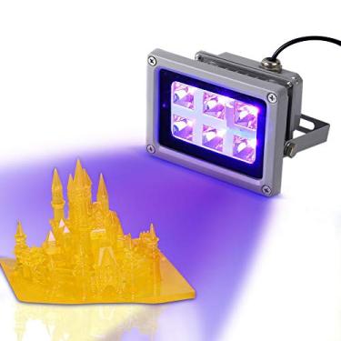 Imagem de 3D Printer UV Resin Curing Light for SLA/DLP/LCD 3D Printing, Solidify Photosensitive Resin, 405nm UV LED Lights with 60w Output Affect