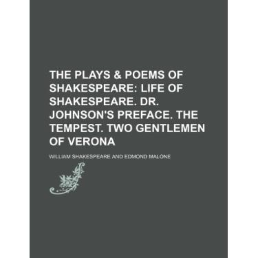Imagem de The Plays & Poems of Shakespeare (Volume 1); Life of Shakespeare. Dr. Johnson's Preface. the Tempest. Two Gentlemen of Verona