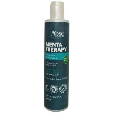 Imagem de Shampoo Refrescante Menta Therapy Detox 300ml Apse - Apse Cosmetics