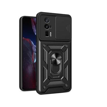 Imagem de Capa Case Capinha Anti Impacto Ring Premium Luxo Xiaomi Poco F5 PRO (PRETA)