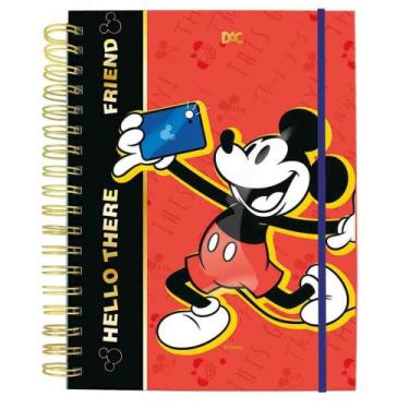 Imagem de Caderno Inteligente Colegial Mickey 80 Folhas Dac