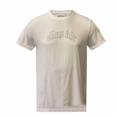 Imagem de Camiseta Ellus Cotton Fine Gothic Branca