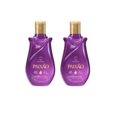 Imagem de Oleo Corporal Paixao 200Ml Irresistivel Flor De Lis-Kit 2Un