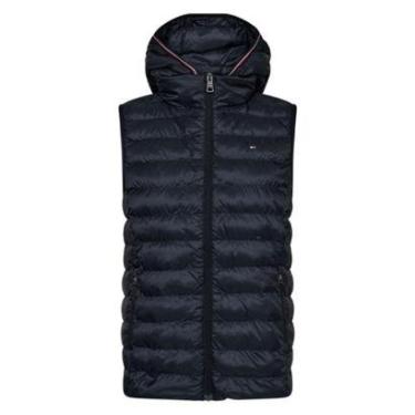Imagem de Colete Puffer Tommy Hilfiger Padded Global Stripe Vest-Feminino
