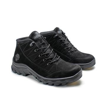 Imagem de Bota Masculina Adventure Militar Cano Alto em Couro Nobuck - Armata-Masculino