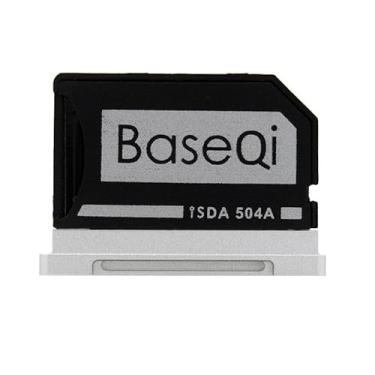Imagem de BASEQI O adaptador microSD de alumínio FBA_iSDA504ASV funciona com MacBook Pro 15" Retina (final de 2013 - meados de 2015)