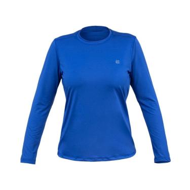 Imagem de Camiseta Curtlo Active Sense Feminina Azul Royal G-Unissex