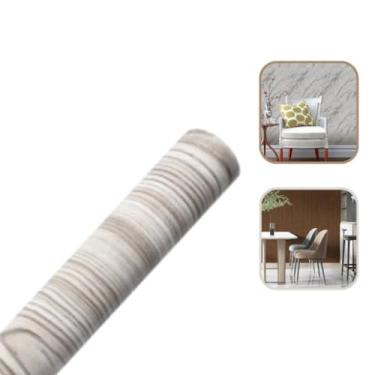 Imagem de Papel de Parede Adesivo Autocolante Sala Quarto Cozinha Banheiro Madeirado Imita Madeira Envelopamento Móveis Lavável Rolo MADEIRA CRU 5 METROS x 45CM