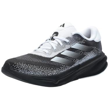 Imagem de adidas Tênis feminino Supernova Stride, Branco/Preto/Branco, 9