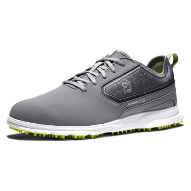 Imagem de FootJoy Sapato de golfe masculino Superlites Xp, Cinza/limão, 9.5