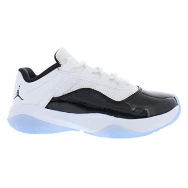 Imagem de Nike Tênis de basquete infantil Air Jordan 11 Comfort Low (gs), Branco normal/Deep Wild Preto-branco, 5