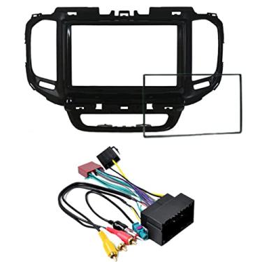 Imagem de Kit de Instalação Multimídia Fiat Toro 2016 em diante 2 Din Black Piano Expex - EKTFT003