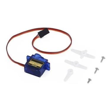 Imagem de Micro Servo Motor Tower Pro Sg90 Sg90s Metal Gear Acessórios - BLUTU