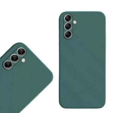 Imagem de Capa de Silicone Compatível com Samsung M54 + Película 3D - DB Distrib