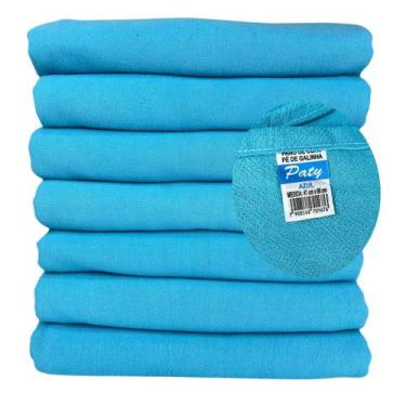 Imagem de Kit 5 Pano De Prato Pé De Galinha Preto Vermelho Pink Amarelo Azul - P