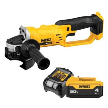 Imagem de Esmerilhadeira Dcg412 C/ Bateria 20v 4ah + Carregador Dewalt