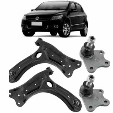 Imagem de Par de Bandeja Gol Geração G5 G6 2008 em Diante com Pivô - volkswagen