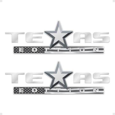 Imagem de Adesivos Texas Edition Estados Unidos Emblema Caminhonete - SPORTINOX,
