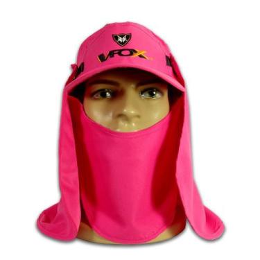 Imagem de Boné Para Pescaria Proteção Lateral E Frontal V-Fox Feminino