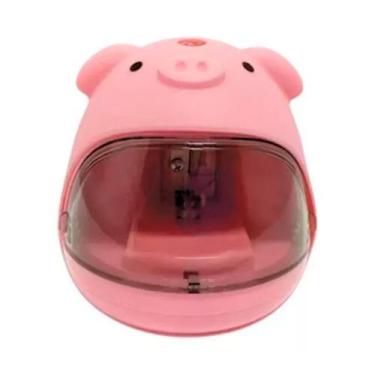 Imagem de Apontador Elétrico Lápis De Mesa Porquinho Lápis Kaz Usb