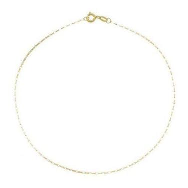 Imagem de Tornozeleira Feminina Italiana Ouro 18k 750 - Thile Jóias