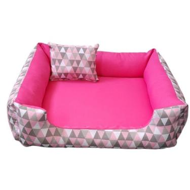 Imagem de caminha p cama pra pet pequeno até 5kg cama cachorro 50x50cm - gv enxo