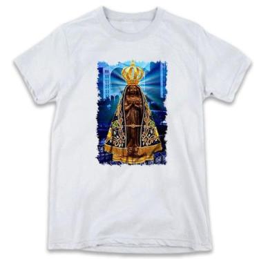 Imagem de 1 Camiseta Personalizada Nossa Senhora Aparecida Santuario Imagem - W3