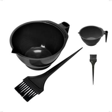 Imagem de Kit banho de lua tintura hidratação tigela cumbuca + pincel - Santa Cl